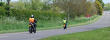 Training on the open road